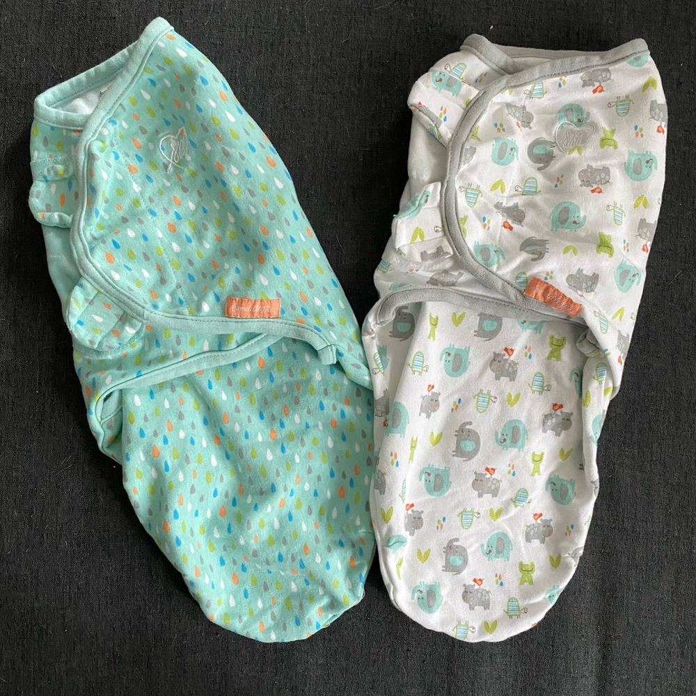 Bundle of SwaddleMe Velcro swaddles